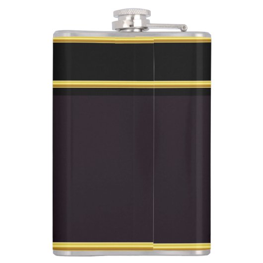 Flasques Bateau Pirate Glissant À Travers Des Vagues Noctur (Dos)