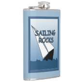 Flasques Bateau Voilier Rocks Funny Flask (Droite)