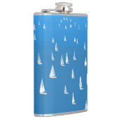 Flasques Bateaux à voile en mer bleu profond - Regatta Bate (Droite)