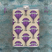 Flasques Bateaux Purple Steampunk