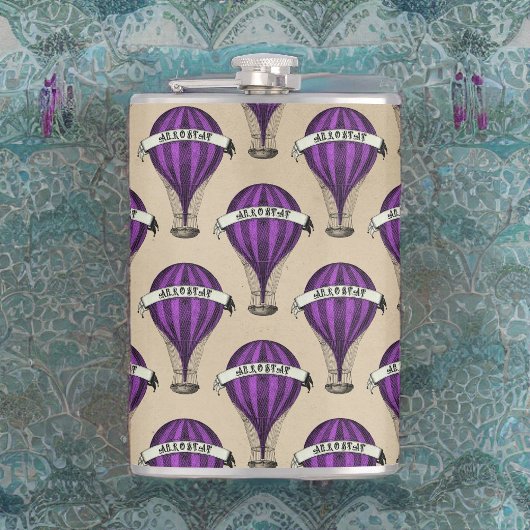 Flasques Bateaux Purple Steampunk