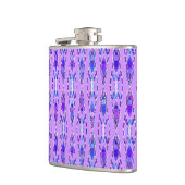 Flasques Batik Tribal - Lilas, Bleu et Violet (Gauche)