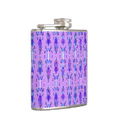 Flasques Batik Tribal - Lilas, Bleu et Violet (Droite)