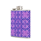 Flasques Batik tribal - nuances de pourpre (Gauche)