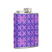 Flasques Batik tribal - nuances de pourpre (Droite)