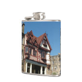 Flasques Bâtiment en chêne Tudor, Edimbourg, Ecosse (Gauche)