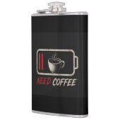 Flasques Batterie faible, besoin de café – (Gauche)