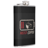 Flasques Batterie faible, besoin de café – (Droite)