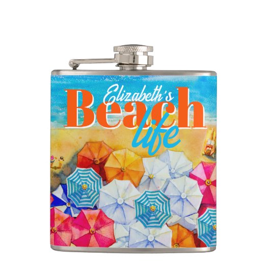 Flasques Beach Life (Devant)