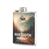 Flasques Beartooth Highway Montana Aigle Wyoming (Gauche)