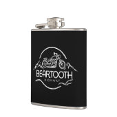 Flasques Beartooth Highway Montana Wyoming Motorcycle (Gauche)