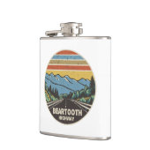 Flasques Beartooth Highway Montana Wyoming Mountains (Gauche)