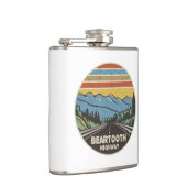 Flasques Beartooth Highway Montana Wyoming Mountains (Droite)