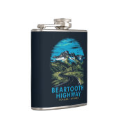 Flasques Beartooth Highway Montana Wyoming Vista (Droite)