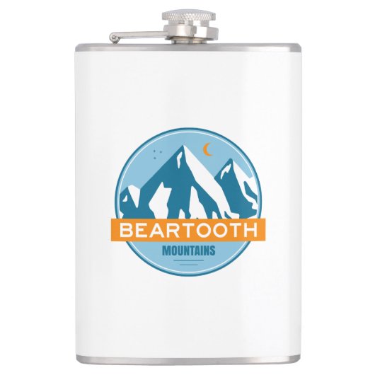 Flasques Beartooth Mountains Montana Wyoming (Devant)
