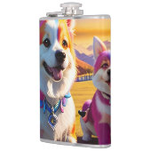 Flasques Beau animal quatre (Gauche)