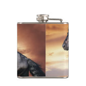 Flasques Beau Cheval Noir (Dos)