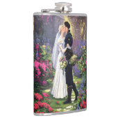 Flasques Beau Couple dans le Parc (Droite)