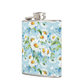 Flasques Beau motif floral lumineux élégant 2 (Gauche)