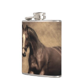 Flasques Beautiful horse throw pillow (Gauche)