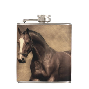 Flasques Beautiful horse throw pillow
