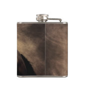 Flasques Beautiful horse throw pillow (Dos)