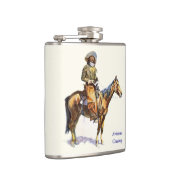 Flasques Beaux-arts de Remington de cowboy de l'Arizona (Droite)