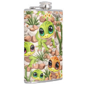 Flasques Bébé Geckos jote personnages de dessin (Droite)