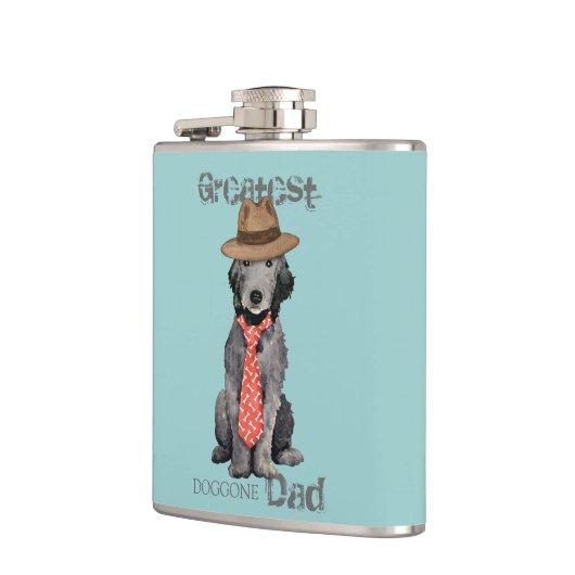 Flasques Bedlington Dad (Gauche)