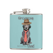 Flasques Bedlington Dad (Devant)