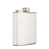 Flasques Beige d'or simple classique de Taupe d'impression (Droite)