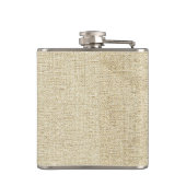 Flasques Beige rustique Meilleur papa Jamais Père`s Day (Dos)