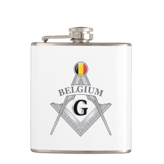 Flasques Belgium freemasonry sign (Devant)