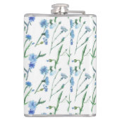 Flasques Belle aquarelle cornfleurs (Dos)