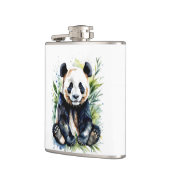 Flasques Belle aquarelle Panda Bear (Gauche)
