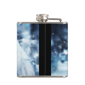 Flasques Belle équipe Cheval Hiver Conduite photo (Dos)