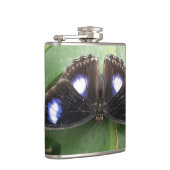 Flasques Belle fiole à papillon tacheté bleu (Droite)