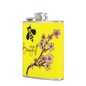 Flasques belle fiole d'abeille (Gauche)