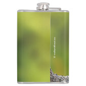 Flasques Belle hirondelle de grange sur une branche (Dos)