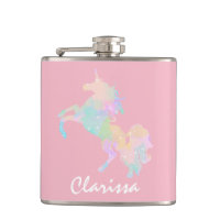 Belle licorne colorée