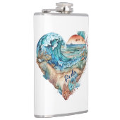 Flasques Belle Plage Ocean Sand Tree (Droite)