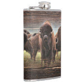 Flasques Belle Trousse De Buffalo (Droite)