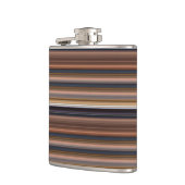 Flasques Belles rayures bleues brunes (Gauche)