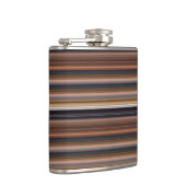 Flasques Belles rayures bleues brunes (Droite)