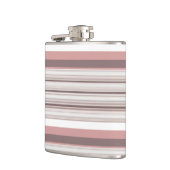 Flasques Belles rayures brunes blanches (Gauche)