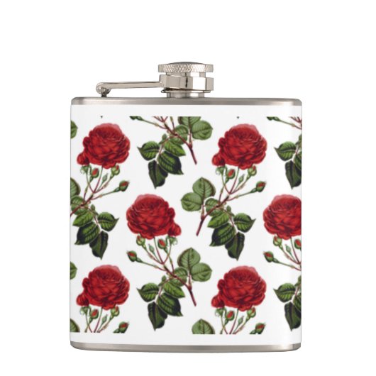 Flasques Belles Roses Rouges (Devant)