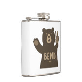 Flasques Bend Oregon Peace Bear (Droite)
