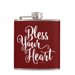 Flasques Bénissez votre coeur