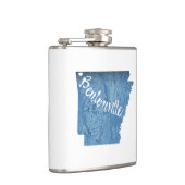 Flasques Bentonville Arkansas Grain de bois (Droite)