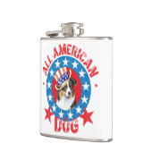 Flasques Berger australien patriotique (Gauche)